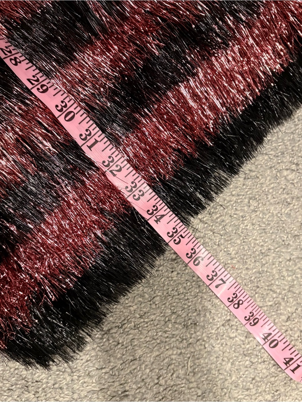 Burberry New Metallic Eyelash Fringe Dress Size 42 US S/M Runway Red Carpet - Picture 12 of 16